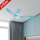 44 Inch 3 ABS Blades Dimmable LED Ceiling Fan 230V For Bedroom