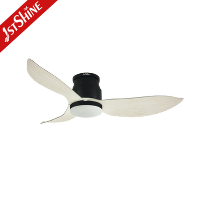 ABS Blade Dimmable LED Ceiling Fan Low Profile Ceiling Light Fan With Remote Control