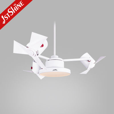 Power Saving ABS Blade Home Office Ceiling Fan With Light 3 Color