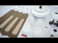 Traditional Classic Ceiling Fans Chandelier 52 Inch For Restaurant