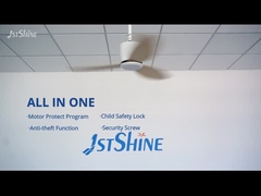 Quạt trần cấu hình thấp có điều khiển từ xa