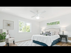 35W trang trí thông thường quạt trần kéo chuỗi 4 MDF Blades cho phòng ngủ