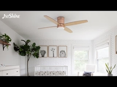 Máy quạt trần từ xa với phòng ngủ Mdf Blade Quiet Dc Motor