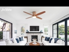 Máy quạt trần làm mát với đèn LED và động cơ DC không tiếng động từ xa