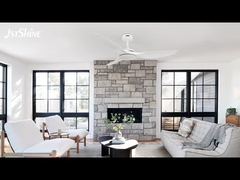52 Inch White Ceiling Fan Không Ánh sáng ABS Blade Smart APP Control