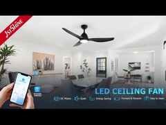 Máy quạt trần LED có thể tắt với dòng không khí cao với điều khiển từ xa tiết kiệm năng lượng