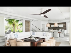 Quạt trần trang trí với lưỡi dao gỗ nhẹ Động cơ DC tốc độ cao yên tĩnh