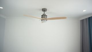 Quạt trần cánh gỗ động cơ DC DC