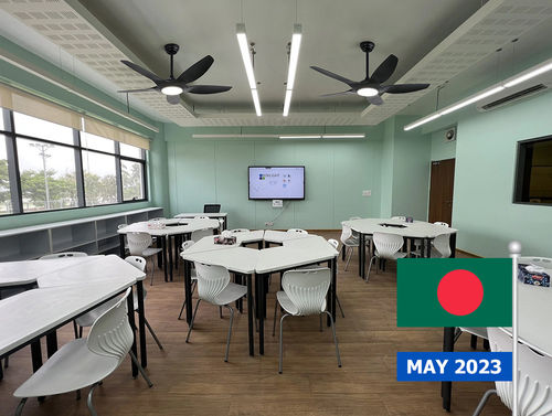 Dự án quạt trần trường quốc tế