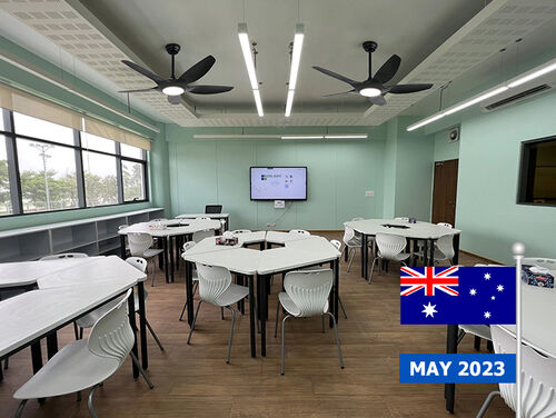 Dự án quạt trần trường quốc tế