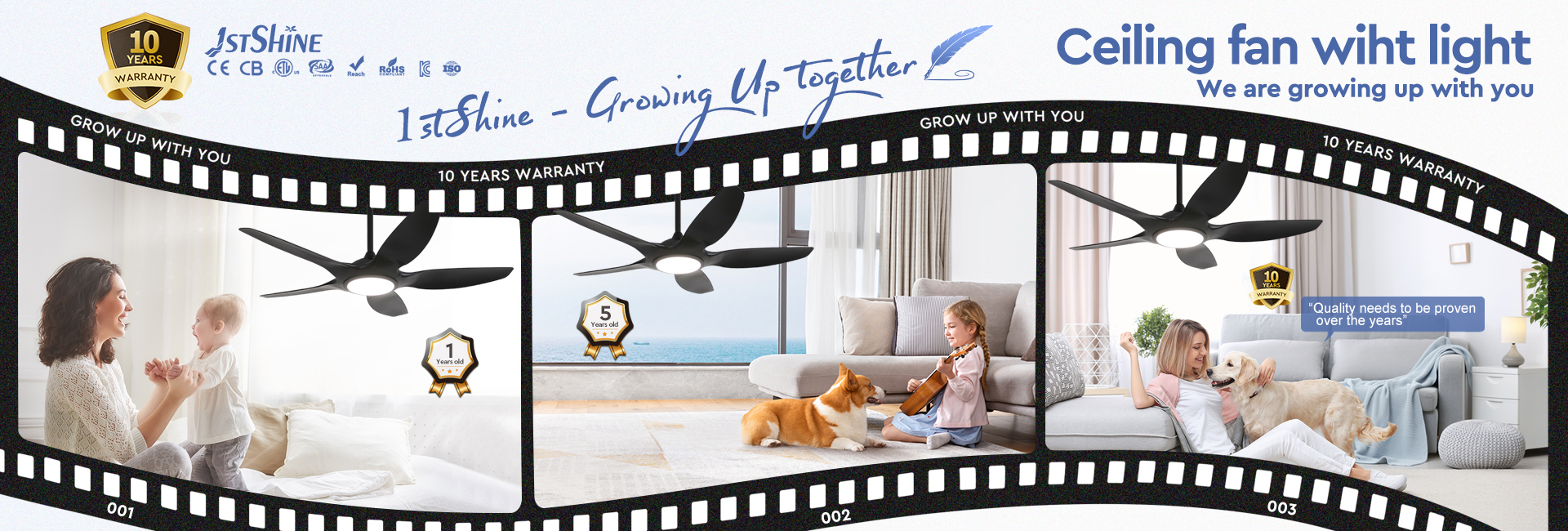 Chất lượng Quạt trần đèn LED từ xa nhà máy