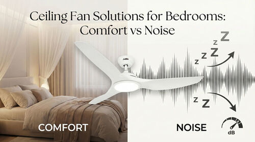 Tin tức công ty mới nhất về Giải pháp quạt trần cho phòng ngủ: Tiện nghi so với tiếng ồn