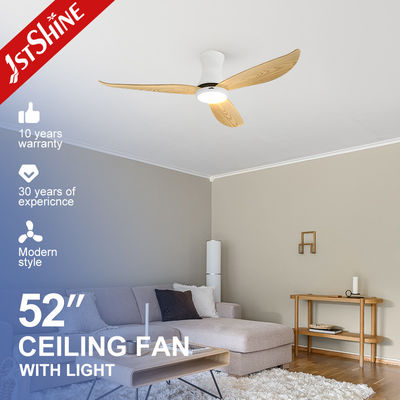 Giá tốt. 52 Inch Low Profile Ventilator Ceiling With Light Plastic Blade DC Motor Tiếng ồn thấp trực tuyến