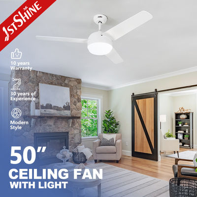 Giá tốt. 50 inch 3 lưỡi MDF 35W 5 tốc độ Điều khiển từ xa Quạt trần đèn Led có ánh sáng trực tuyến