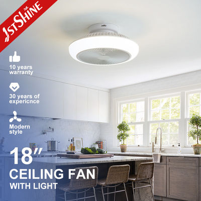 Giá tốt. Mini Bedroom 18 inch Bladeless Led Ceiling Fan Dc Motor 6 tốc độ điều khiển từ xa trực tuyến
