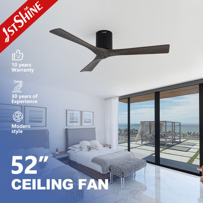 Giá tốt. Dark Wood 52 Inch Ceiling Fan With DC Motor Quiet High-Speed (Thiên gỗ tối) trực tuyến