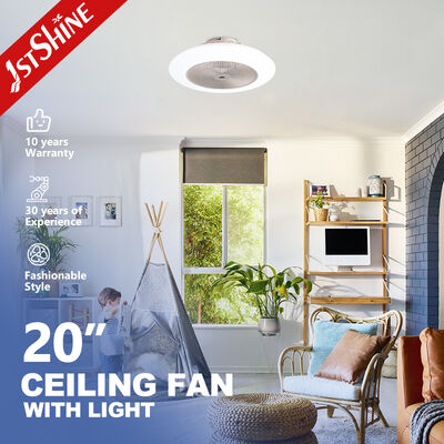 Giá tốt. Quạt trần không cánh động cơ DC 20 inch với điều khiển từ xa và đèn LED cho phòng ngủ trực tuyến