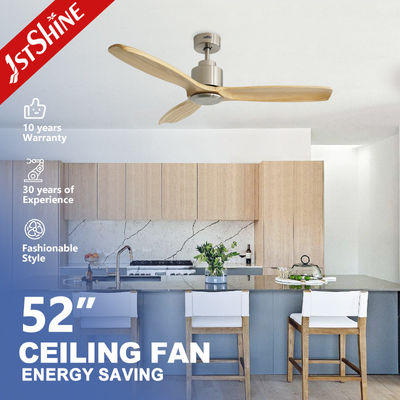Giá tốt. 52 Inch Solid Wood Blade Ceiling Fan với điều khiển từ xa trực tuyến