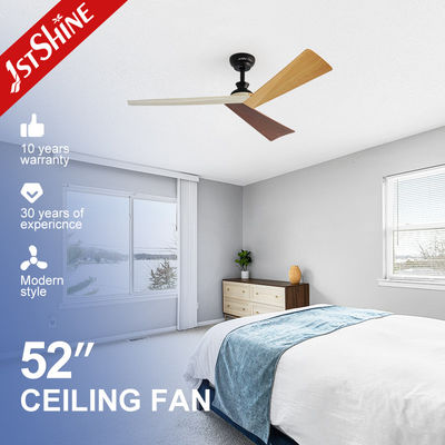 Chất lượng 52 inch ABS Blade Ceiling Fan Không ánh sáng Tiết kiệm năng lượng với điều khiển từ xa và APP thông minh nhà máy
