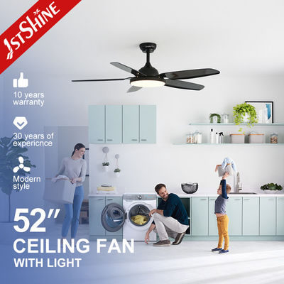 Giá tốt. Máy quạt trần màu đen với ánh sáng và điều khiển từ xa ABS Blade Low Noise trực tuyến