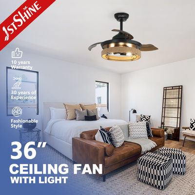 Giá tốt. Cây dây thừng ẩn Blade Ceiling Fan Light With Remote Control Dc Motor trực tuyến