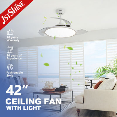 Giá tốt. 42 inch 6 tốc độ Dimmable LED vô hình quạt trần với ánh sáng 3 Blades PC trực tuyến