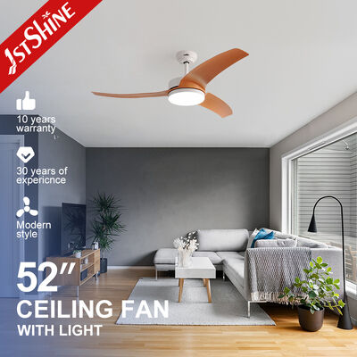 Giá tốt. Quạt trần nhựa hiện đại 52/42 inch với cánh quạt ABS, động cơ DC và đèn LED trực tuyến