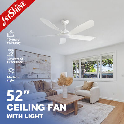 Giá tốt. Quạt trần hiện đại 52 inch có đèn, động cơ DC siêu êm và 5 cánh ABS thiết kế siêu mỏng trực tuyến