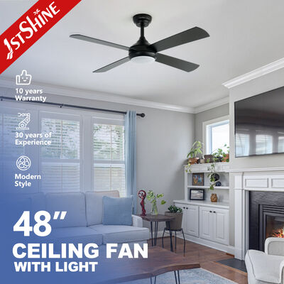 Giá tốt. Quạt trần hiện đại 48 inch với đèn có lưỡi MDF và động cơ AC trực tuyến