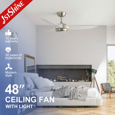 Giá tốt. 48 inch ABS Blade Quiet Ceiling Fan với đèn LED và điều khiển từ xa cho phòng ngủ và phòng khách Trực tuyến