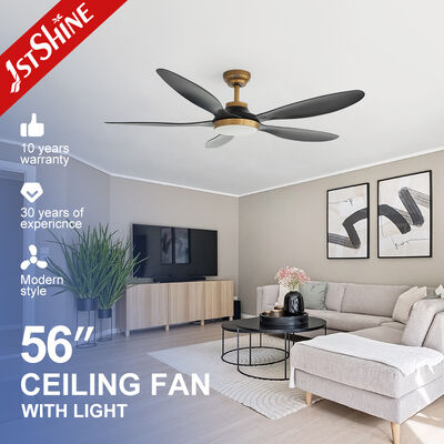Giá tốt. 56 Inch Modern Plastic Ceiling Fan với DC Motor và đèn LED tiết kiệm năng lượng Trực tuyến